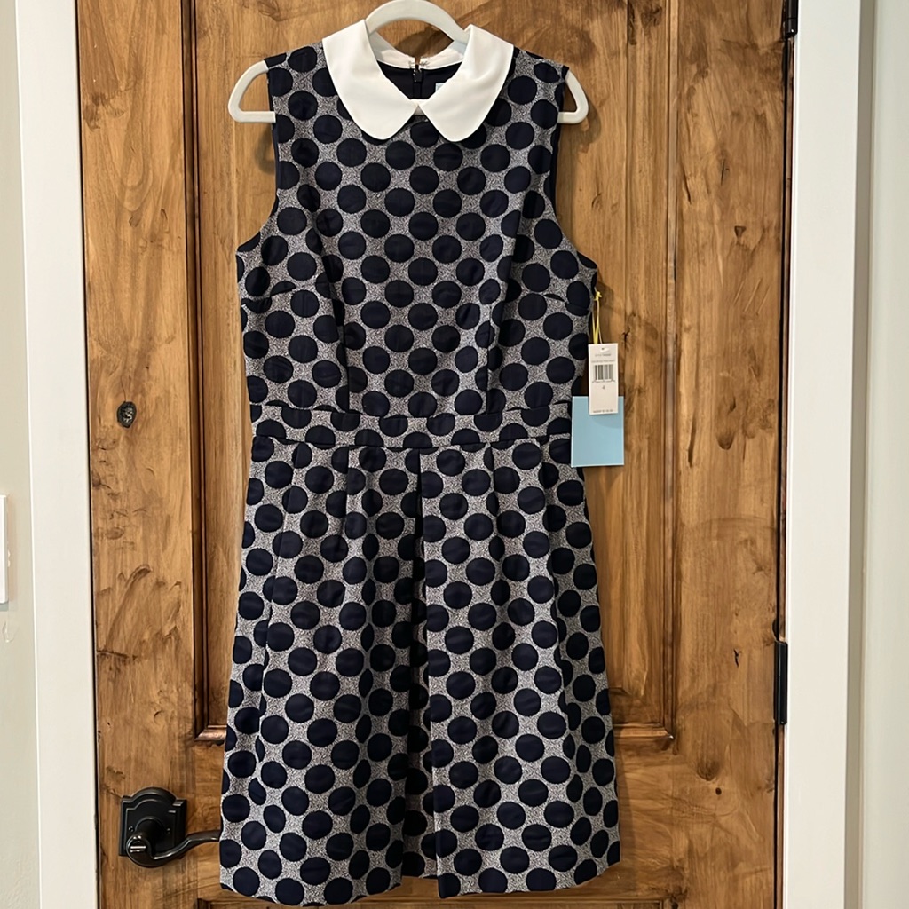 Cece Navy Blue Dress Nwt